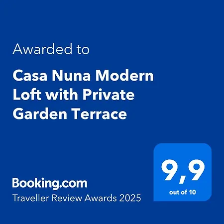 Casa Nuna Modern Loft With Private Garden Terrace Apartment *
